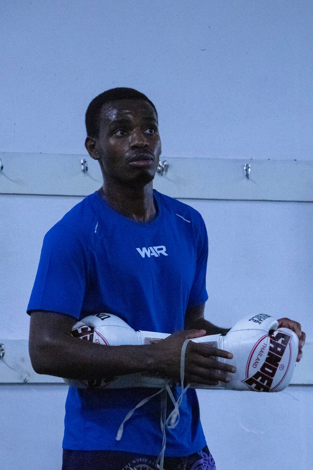Blue Ultra Lightweight Performance Tee